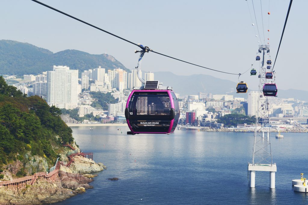 Songdo Cable Car Busan Crystal Cruise Thrilling Experience