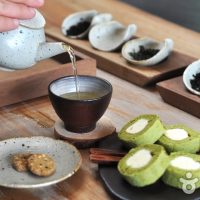 Green tea and desserts 녹차와 디저트 (제주)