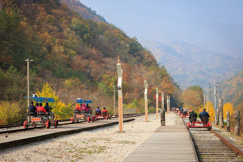 Jeongseon Rail Bike