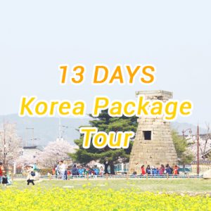 13 Days Korea Package Tour