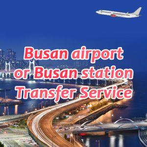 Busan Airport or Busan Station Transfer Service