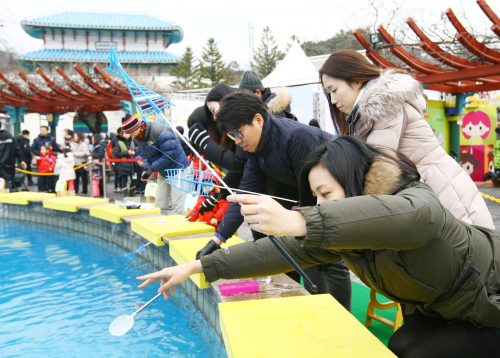 Seoul land winter