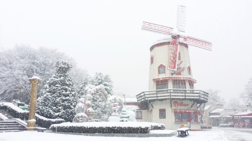 Seoul land winter