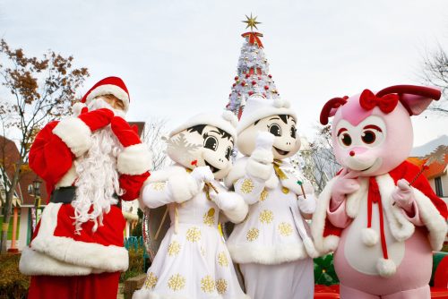 Seoul land winter