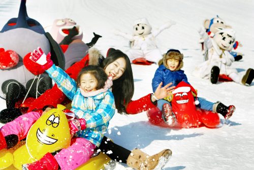 Seoul land winter