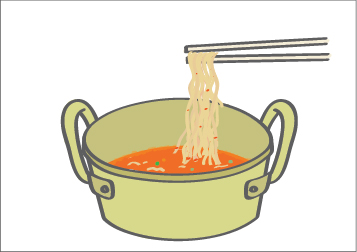 Packet Noodle- Noodle Soup Step 4
