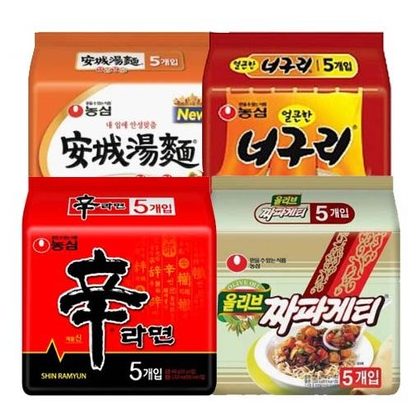 Variety Ramyeon Noodle Set - Option A set