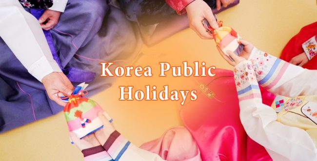 Korea Public Holidays Korea Public Holidays