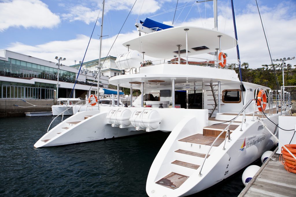 Jeju Public Yacht Tour 60 min course Fishing and eating raw fish