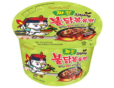Hot Chicken Flavor Ramyeon Jjajang Big Bowl