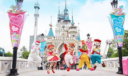 Places for families to visit in Korea-Lotte World Theme Park