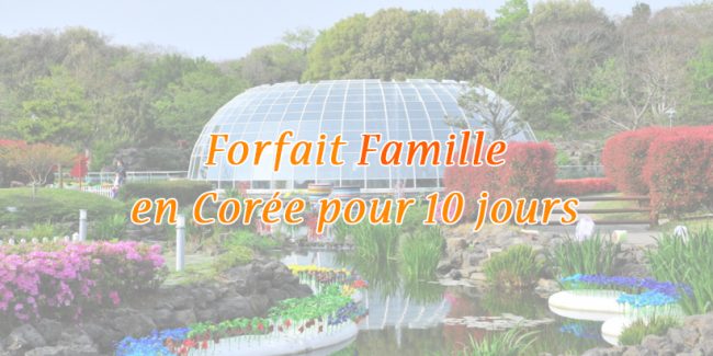 Forfait Famille en Corée pour 10 jours
