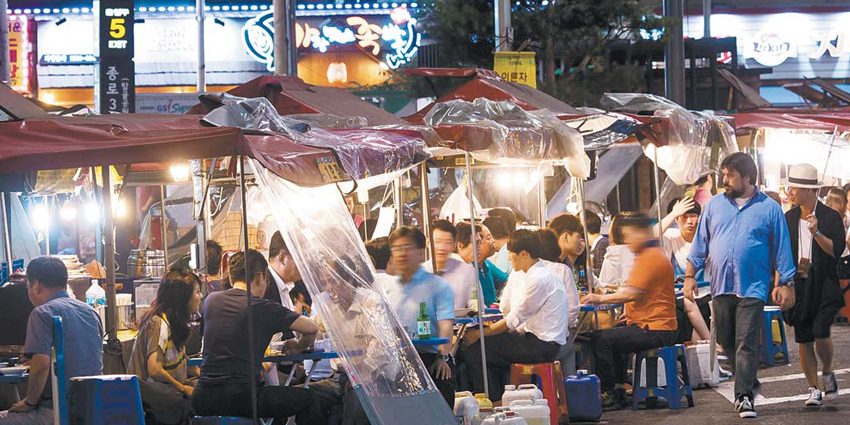 Euljiro Pocha Street Euljiro Pocha Street